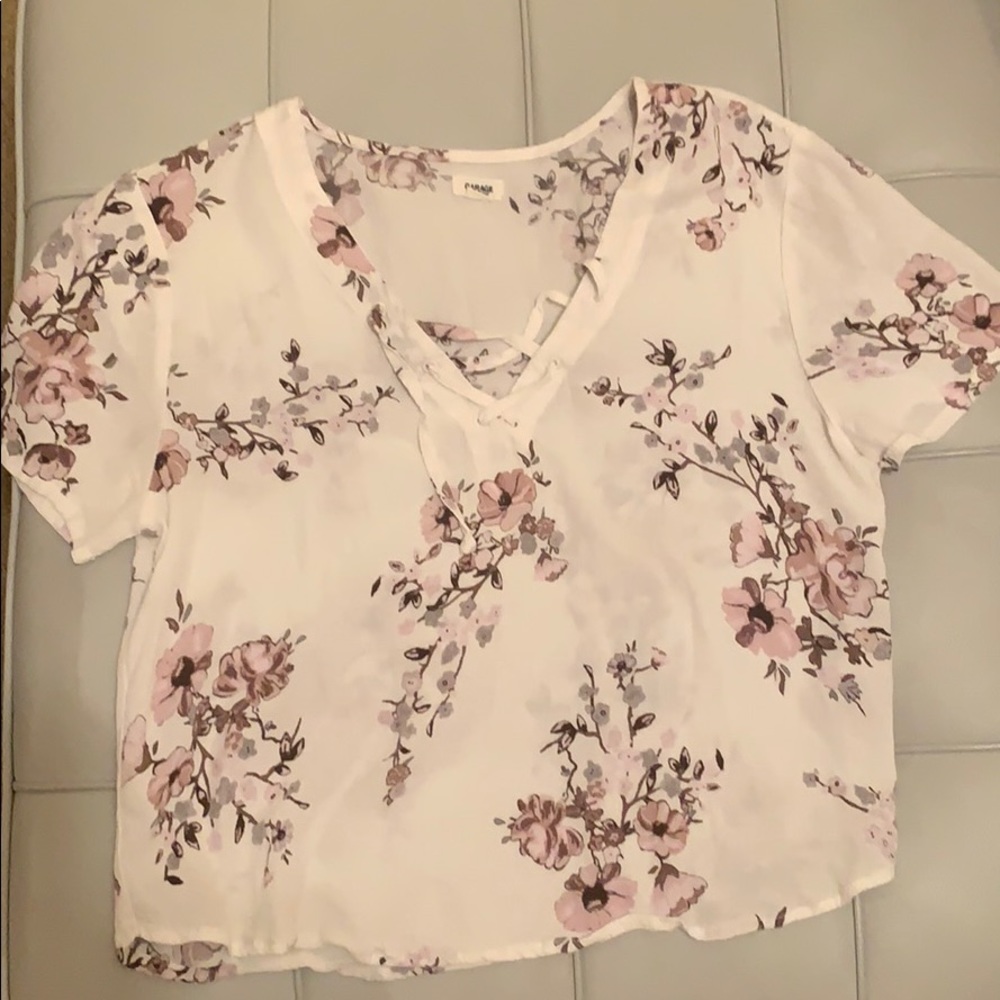 Cropped Shirt- worn once!